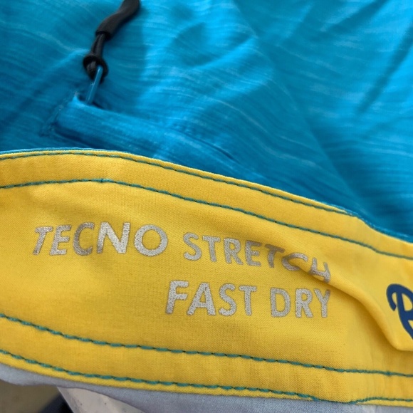 Banana Boat Men's UPF 50+ Swim Trunks in Blue & Yellow Size M. - Picture 12 of 12